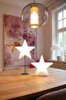 8 seasons design Shining Star Deckoleuchte 30cm LED Akku