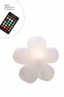 8 seasons - Motivleuchte Shining Flower Durchmesser 40cm RGB