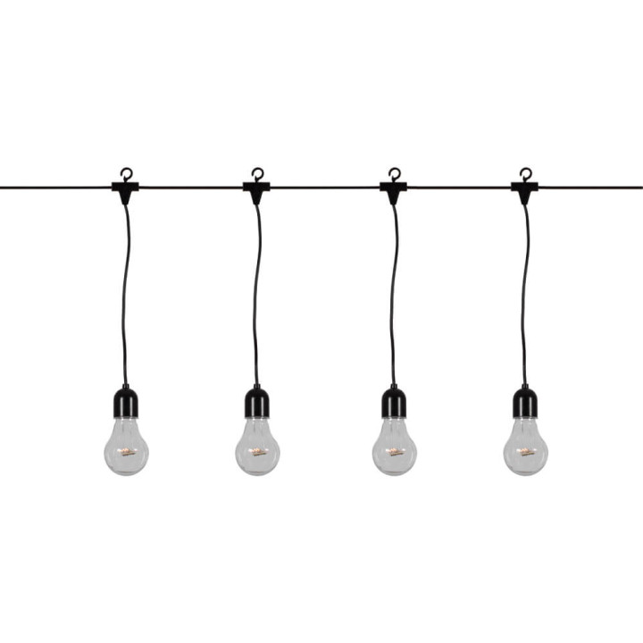 111 Konstsmide LED-Lichterkette, 10-flammig, je 8 LED/0,16W