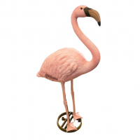 Ubbink Flamingo mit zwei Füßen, inkl. Erdspieß, H 90 cm