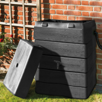 NATURE Regenwassertank (Serie 200), Mauermodell - HDPE, 168 L