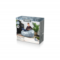Bestway Inflate-A-Chair Luftsessel 112 x 112 x 66 cm