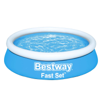 Bestway Fast Set Aufstellpool ohne Pumpe Durchmesser 183 x 51 cm