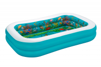 Bestway Family Pool 3D Abenteuer 262 x 175 x 51 cm, eckig
