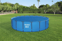 Bestway  PE-Solarabdeckplane Ø 549 cm, blau, rund