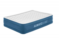 Bestway AlwayzAire Luftbett mit integrierter Doppelpumpe Double XL/Mid 203 x 152 x 46 cm