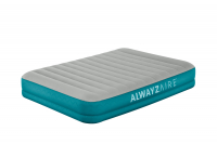 Bestway AlwayzAire Fortech Luftbett mit akkubetriebener Doppelpumpe Double XL/Lo 203 x 152 x 36 cm