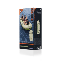 Bestway Hydro-Force Schlauchboot Komplett-Set Voyager X4 350 x 145 x 49 cm