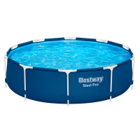 Bestway Steel Pro Frame Pool Set mit Filterpumpe Durchmesser 305 x 76 cm