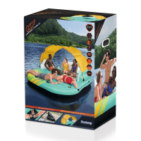 Bestway Luftmatratze 5-Personen-Badeinsel Sunny Lounge 300 x 275 cm