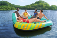 Bestway Luftmatratze 5-Personen-Badeinsel Sunny Lounge 300 x 275 cm