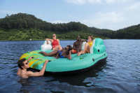 Bestway Luftmatratze 5-Personen-Badeinsel Sunny Lounge 300 x 275 cm