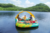 Bestway Luftmatratze 5-Personen-Badeinsel Sunny Lounge 300 x 275 cm