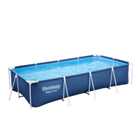 Bestway Steel Pro Frame Pool ohne Pumpe 400 x 211 x 81 cm