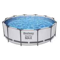 Bestway Steel Pro MAX Frame Pool Set mit Filterpumpe Durchmesser 366 x 100 cm
