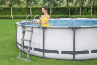 Bestway Steel Pro MAX Frame Pool Set mit Filterpumpe Durchmesser 366 x 100 cm