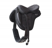 German Riding Sattel Expert - baumlos orange