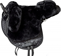 Engel Reitsport Fellsattel, Lammfell R1 Pony schwarz