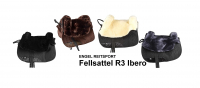 Engel Reitsport Fellsattel, Lammfell Ibero schwarz