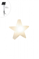 8 seasons - Shining Star Solar, weiß, Durchmesser 40 cm