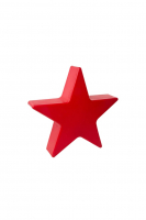 8 seasons - Shining Star Dekoleuchte rot Durchmesser 80 cm