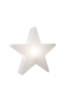 8 seasons - Shining Star Merry Christmas Durchmesser 60 cm weiß, RGB