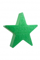 8 seasons - Shining Star Merry Christmas Durchmesser 60 cm grün