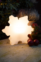 8 seasons - Motivleuchte Shining Crystal 60cm weiß LED