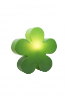 8 seasons - Motivleuchte Shining Flower Durchmesser 60 cm grün