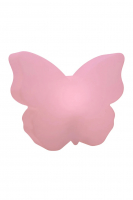 8 seasons - Motivleuchte Shining Butterfly 40 cm rosa LED