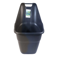 Ubbink Gartenabfalltrolley - PE, grau all in one, 65 l