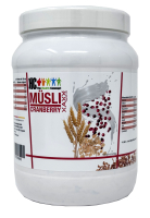 XAXX HC BODY CONTROL MÜSLI Cranberry 600 g, Laktosefrei