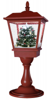 Christmas Paradise Schneiende LED Tischlaterne 65 cm, Weihnachtslaterne, Motiv Baum