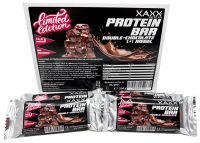 XAXX HC BODY CONTROL PROTEIN BAR - DOUBLE CHOCOLATE 44 Gramm - 5+1 Box
