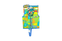 Bestway Swim Safe ABC Schwimmweste Stufe B Aqua Star  mit Textilbezug 3-6 Jahre