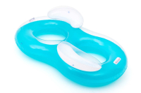 Bestway 2-Personen-Schwimmring Cool Comfort mit Rückenlehne 188 x 117 cm
