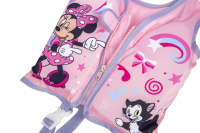 Bestway Disney Junior Swim Safe ABC  Schwimmweste Stufe B  Minnie Mouse mit Textilbezug, 1-3 Jahre
