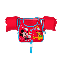 Bestway Disney Junior Swim Safe ABC Schwimmflügelweste Stufe B Mickey & Friends mit Textilbezug, 3-6 Jahre