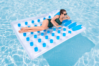 Bestway Luftmatratze Summer Colors für 2 Personen 193 x 142 cm