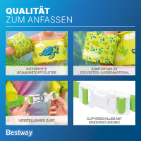 Bestway Puddle Jumper Schwimmflügelweste Kleine Schildkröte 2-6 Jahre