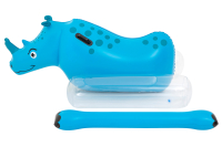 Bestway Kinder-Poolspiel Nashorn für 2 Personen 148 x 89 x 61 cm