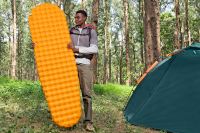 Bestway aufblasbare Single-TPU-Isomatte Ridgelite für Mumienschlafsäcke 183 x 51 x 7,5 cm