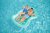 Bestway Luftmatratze Summer Colors für 2 Personen 224 x 174 cm