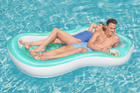 Bestway Luftmatratze Summer Colors für 2 Personen 224 x 174 cm