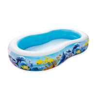 Bestway Family Pool Fish n Friends  262 x 157 x 46 cm, oval