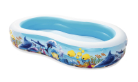 Bestway Family Pool Fish n Friends  262 x 157 x 46 cm, oval
