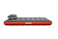 Bestway Doppelluftbett Roll & Relax mit Kissenpumpe 203 x 152 x 22 cm