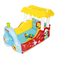 Bestway Fisher-Price Bällebad Dampflok 132 x 94 x 89 cm