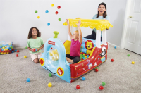 Bestway Fisher-Price Bällebad Dampflok 132 x 94 x 89 cm