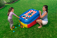 Bestway Multifunktionales Bällebad Flip n Toss 110 x 81 x 140 / 62 cm